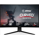Msi G2422c 24" Curved 1500r Full Hd 180hz 1ms Amd Freesync Frameless Night Vision W/ Anti Flicker & Less Blue Light Black - CompuMe